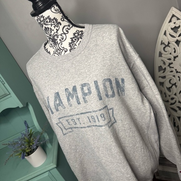 VINTAGE Champion Graphic Crewneck Sweatshirt Size XL Lounge Athleisure - Picture 3 of 9